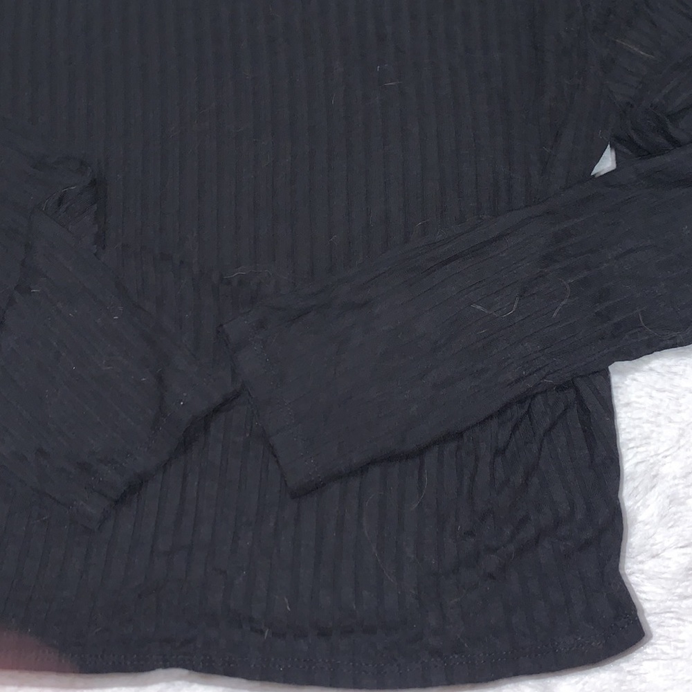 (3 for $10) black turtle neck - Picture 3 of 5